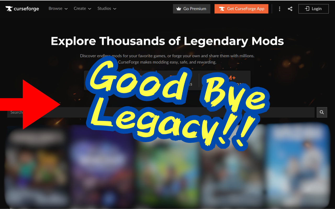 No Curseforge Legacy Screenshot 2